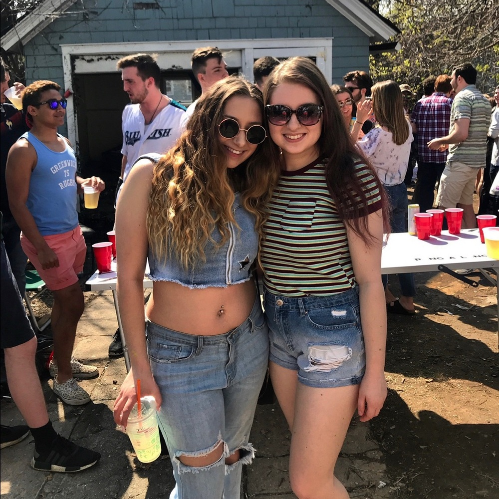 Demim Crop Top